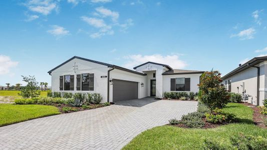New construction Single-Family house 14366 Hammock Oak St, Parrish, FL 34219 plan Laura - image
