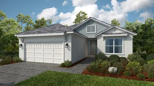 New construction Single-Family house 13640 Fletcher Dr, Palmetto, FL 34221 plan Marino - image