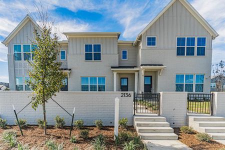 New construction Townhouse house 2136 Village Walk Place, Aledo, TX 76008 - photo 0