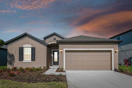 New construction Single-Family house 34999 Mulrion Dr, Zephyrhills, FL 33541 Sweetwater- photo 0