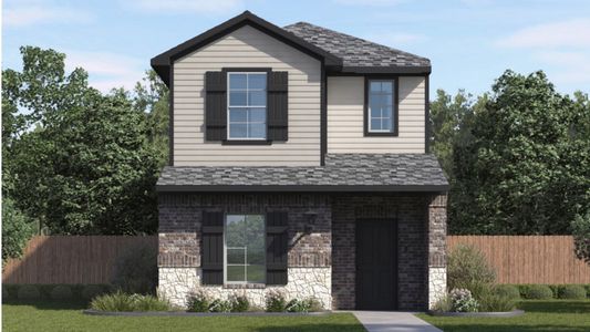 New construction Single-Family house Arlington, TX 76015 plan ANAHEIM - image