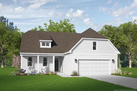 New construction Single-Family house 4530 Bunkers Bay Ln, Hope Mills, NC 28371 - image