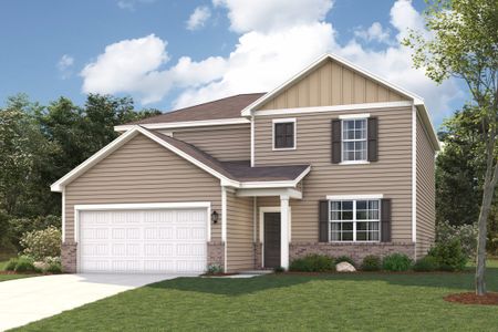 New construction Single-Family house 185 Old Griffin Rd, Dallas, GA 30157 plan Greenfield - image