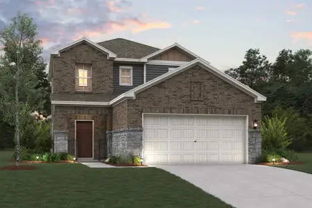 New construction Single-Family house 719 Carson Dr, Forney, TX 75126 plan Hampton - image