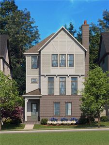 New construction Single-Family house 2265 Park Walke Dr, Alpharetta, GA 30009 plan The Teasley - image