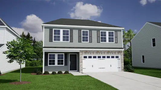 New construction Single-Family house 9 Silverbell Ct, Youngsville, NC 27596 plan Meriwether - image