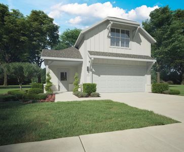 New construction Single-Family house 233 Spirit St, Elgin, TX 78621 Elm | Trinity Ranch- photo 0