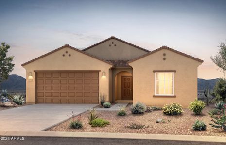 New construction Single-Family house 25260 W Chanute Pass, Buckeye, AZ 85326 Poppy- photo 0 0