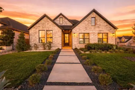 New construction Single-Family house 1807 Hillside Stroll Dr, Lavon, TX 75166 plan Canyon - image