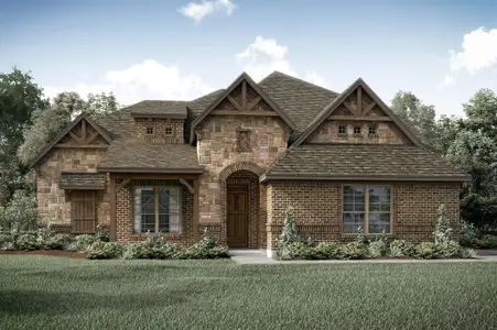 New construction Single-Family house 2106 Holborn St, Lorena, TX 76655 plan Jackson - image
