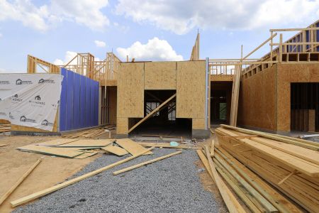 New construction Townhouse house 3052 Horton Ridge Blvd, Apex, NC 27502 plan Birchwood - image