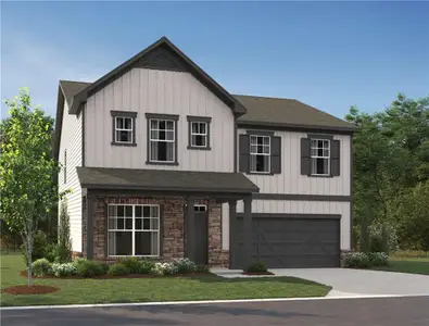 New construction Single-Family house 7316 Tenton Xing, Locust Grove, GA 30248 plan Pearson - image