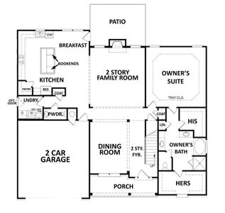 New construction Single-Family house 600 Whiporwill Cv, Monroe, GA 30655 plan (GA)The Kirkland | Front Entry - image 3