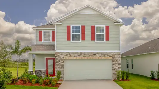 New construction Single-Family house 2735 Madras Dr Nw, Palm Bay, FL 32907 plan Carrington - image