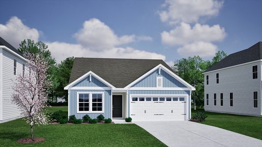 New construction Single-Family house 1540 Rodanthe Ave, Castle Hayne, NC 28429 plan Lawrence - image