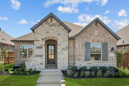 New construction Single-Family house 4823 Painted Rose Drive, Arlington, TX 76005 The Lockhart- photo 0