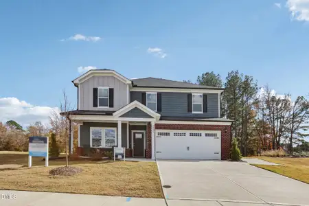 New construction Single-Family house 3805 Rosebush Dr, Zebulon, NC 27597 plan Chatham - image