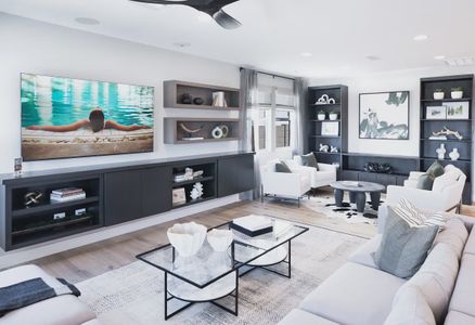 New construction Single-Family house 7289 W Running Deer Trl, Peoria, AZ 85383 plan 4014 Elevation V - image