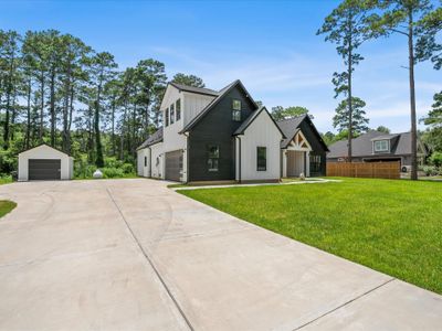 New construction Single-Family house 23223 Lazy Hollow Ln, Hockley, TX 77447 - image