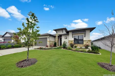 New construction Single-Family house 23350 Grande Vis, San Antonio, TX 78261 plan Carrara - image