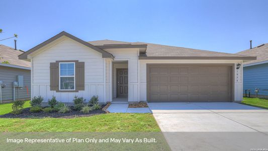 New construction Single-Family house 1025 Seedling Ln, Seguin, TX 78155 plan The Lakeway - image