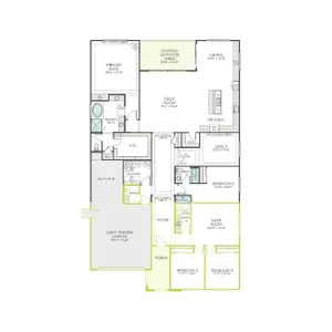 New construction Single-Family house 17641 W Highland Ave, Goodyear, AZ 85395 plan Holly Plan 5007 - image 4