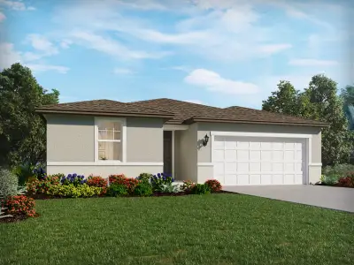 New construction Single-Family house 1049 Oak Valley Dr, Auburndale, FL 33823 plan Hibiscus - image