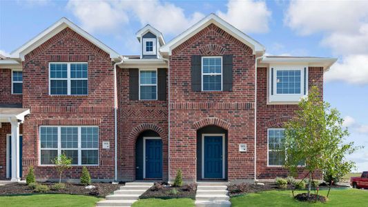 New construction Townhouse house 3702 Star Mesa St, Crandall, TX 75114 Houston D- photo 0