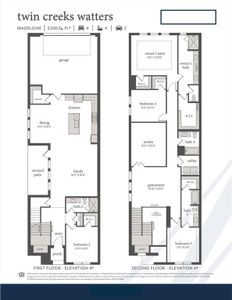 With an open and flowing main floor plus great entertaining space upstairs, our new Madeleine floor plan is a winner!