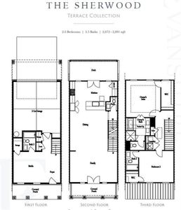 Lot 41 is a 2 bedroom, 3.5 bath home.