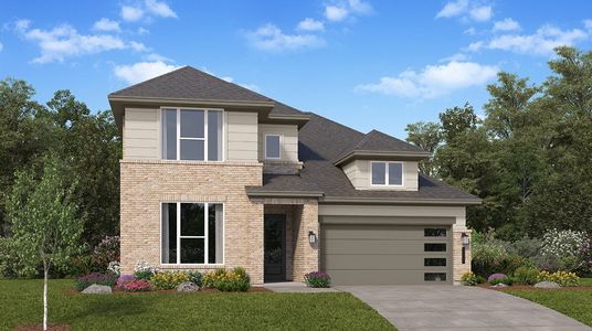 New construction Single-Family house 42103 Nokona Wy, Todd Mission, TX 77316 plan Westchase - image 2