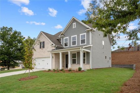 New construction Single-Family house 64 Laurelwood Lane, Dallas, GA 30157 The Hickory C- photo 0