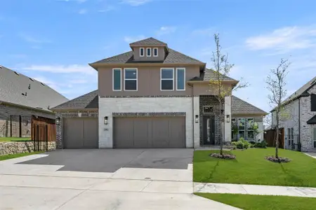 New construction Single-Family house 10012 La Frontera Dr, Fort Worth, TX 76179 plan Caroline 2F - image