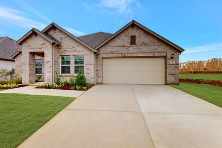 New construction Single-Family house 3317 Coronation Ct, Denton, TX 76208 plan Sheldon - 50' Smart Series - image