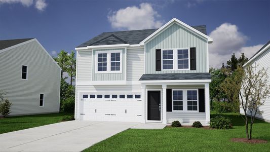 New construction Single-Family house 413 Spradley Wy, Batesburg-Leesville, SC 29070 plan Guilford - image