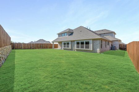 New construction Single-Family house 364 Aurora Hills Trl, Burleson, TX 76028 Bellflower II- photo 0