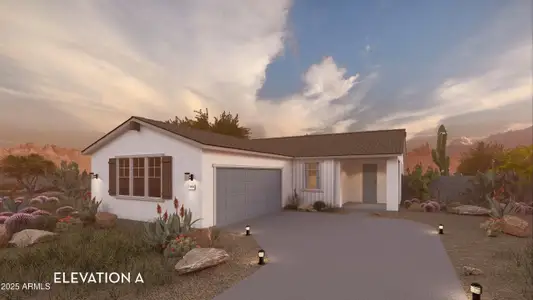 New construction Single-Family house 17605 N Bolerno Dr, Maricopa, AZ 85138 plan Mallard - image