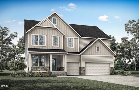 New construction Single-Family house 16 Calming Pl, Fuquay Varina, NC 27526 - image