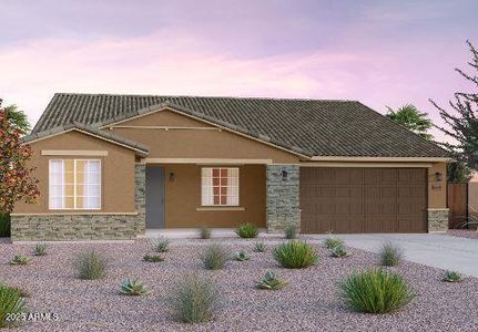 New construction Single-Family house 1186 W Treasure Trl, Apache Junction, AZ 85120 AGAVE- photo 0