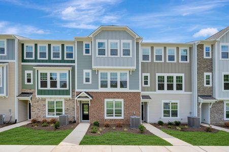 New construction Townhouse house 2923 Richardson Rd, Apex, NC 27502 plan Brockwell - image