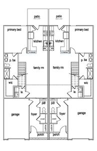 New construction Townhouse house 232 Bevington Brook Ln, Hopkins, SC 29061 plan Ash - image 4