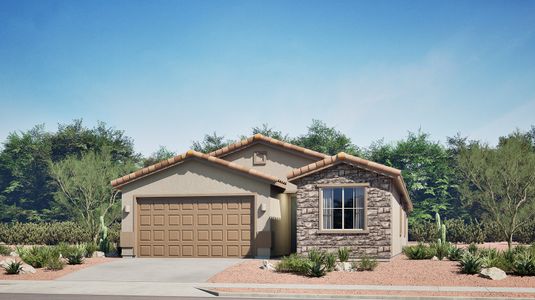 New construction Single-Family house 9588 W Mcdowell Rd, Marana, AZ 85658 plan Bella - image