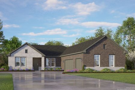 New construction Single-Family house 237 Bryant Park, Castroville, TX 78009 The Oxford C- photo 0