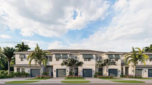 New construction Townhouse house 183 Ne 13Th Ter, Homestead, FL 33033 plan Rainier - image