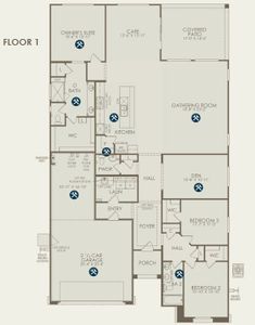 New construction Single-Family house 25278 N 171St Ln, Surprise, AZ 85387 plan Parklane - image
