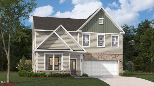 New construction Single-Family house 254 Macon Lake Dr, Apex, NC 27523 plan The Idlewild - image