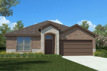 New construction Single-Family house 15932 Stableford Rd, Fort Worth, TX 76247 plan Carlsbad - image