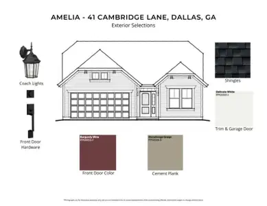New construction Single-Family house 41 Cambridge Ln, Dallas, GA 30157 - image