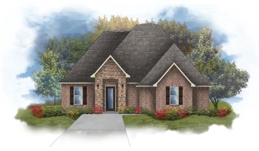 New construction Single-Family house 6010 Overcup Dr, Lumberton, TX 77657 plan Larson II S - image