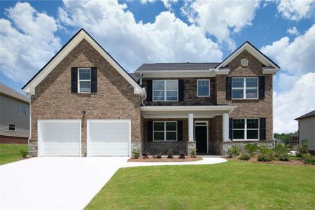 New construction Single-Family house 271 Aspen Valley Drive, Loganville, GA 30052 Ryan- photo 0